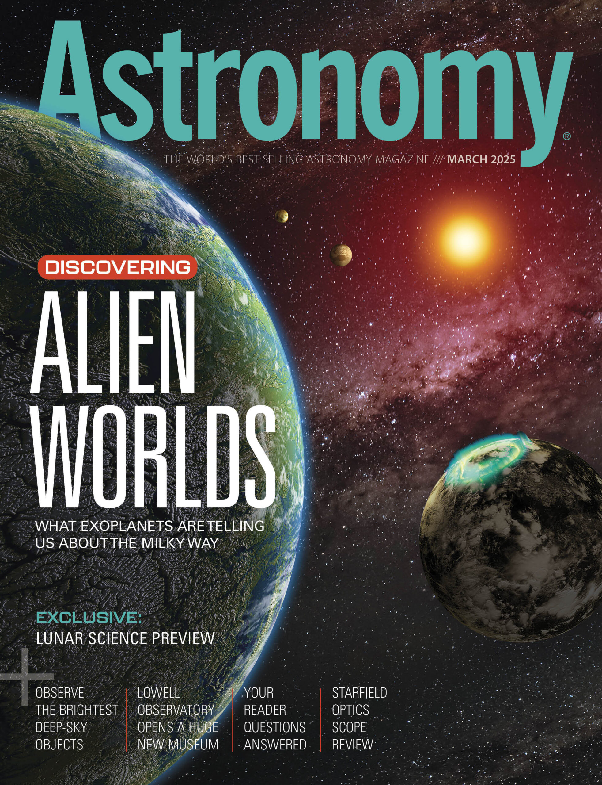 Astronomy magazine March 2025 cover