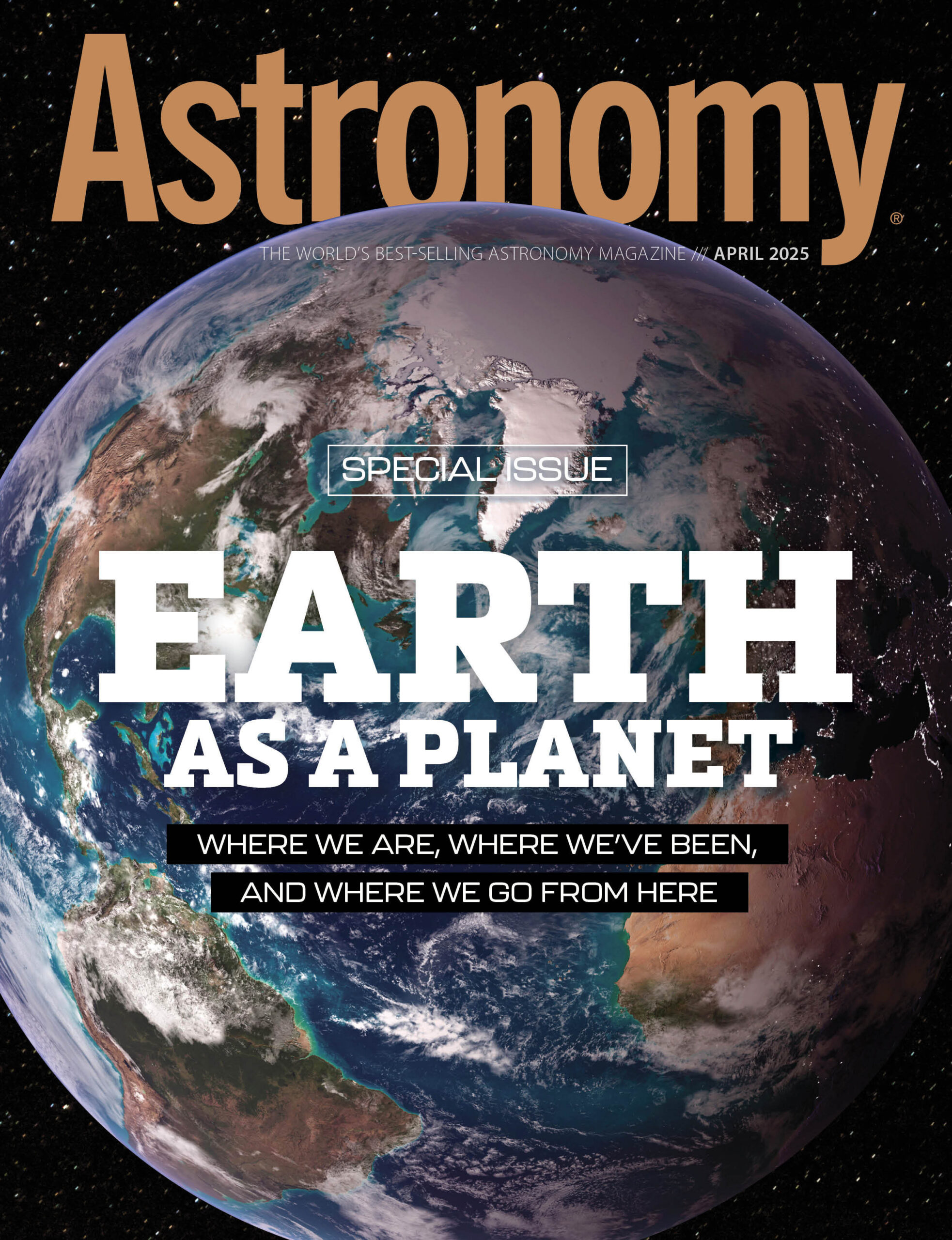 Astronomy magazine April 2025 cover